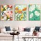 6 Pack Paint by Numbers Kits for Adults – Easy DIY Flower Canvas Painting, Acrylic & Oil Style, Unframed, Home Wall Decor, 7.8x11.8 Inch